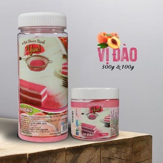 (hộp 300g)BỘT rắc bánh Yum! VỊ ĐÀO