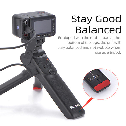 Báng Tay Cầm KingMa WS-SR1 Vlogging Grip Tripod Dành Cho Sony A6xx A7x Rx series l Kết nối Bluetooth