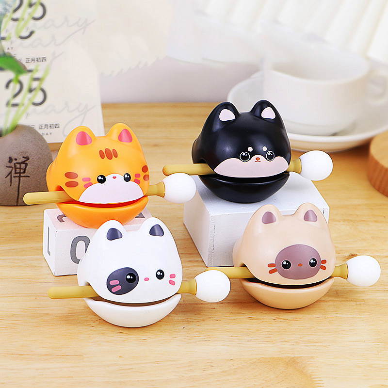 Gõ Mõ Mini Hình Mèo Dễ Thương Mõ Nhựa Tiếng Vang Trang Trí Bàn Làm Việc Để Văn Phòng Quà Tặng Bạn Bè Ý Nghĩa