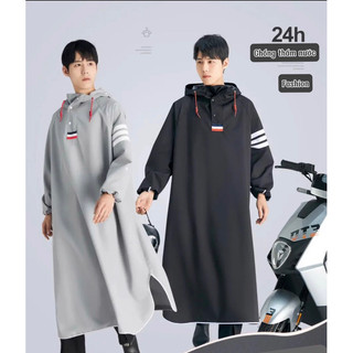[ Fashion] Áo mưa bít kín, siêu bền siêu chống thấm, an toàn cho 1 người sử dụng, phong cách thời thượng