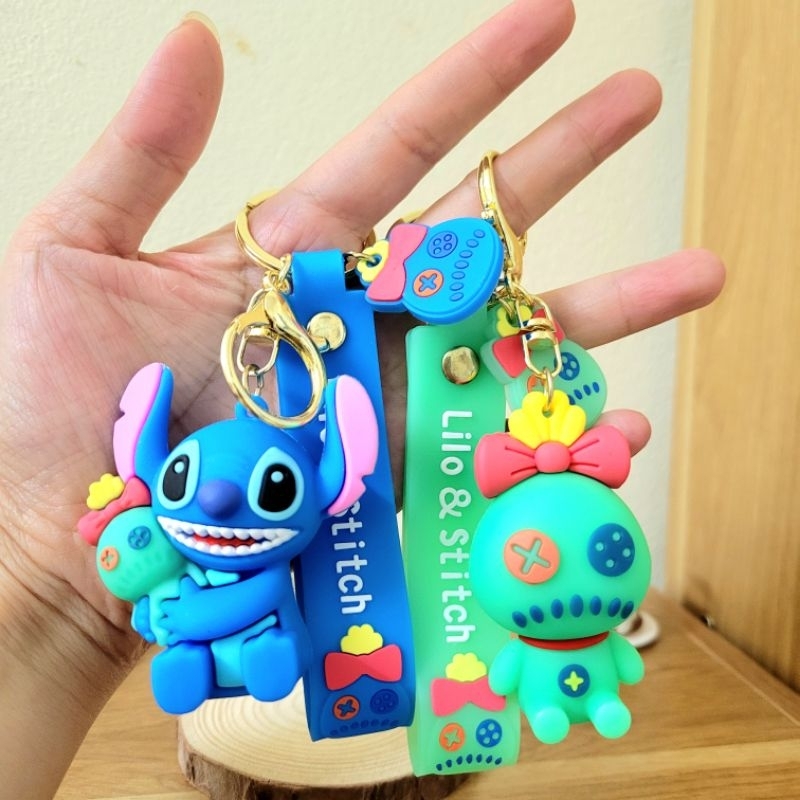 Móc chìa khóa Stitch & Lilo