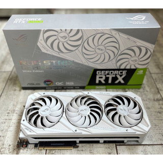 Card Màn Hình ASUS ROG Strix GeForce RTX 3090 OC White Edition cũ