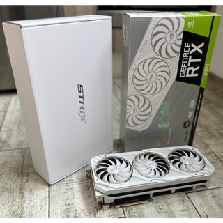 Card Màn Hình ASUS ROG Strix GeForce RTX 3090 OC White Edition cũ