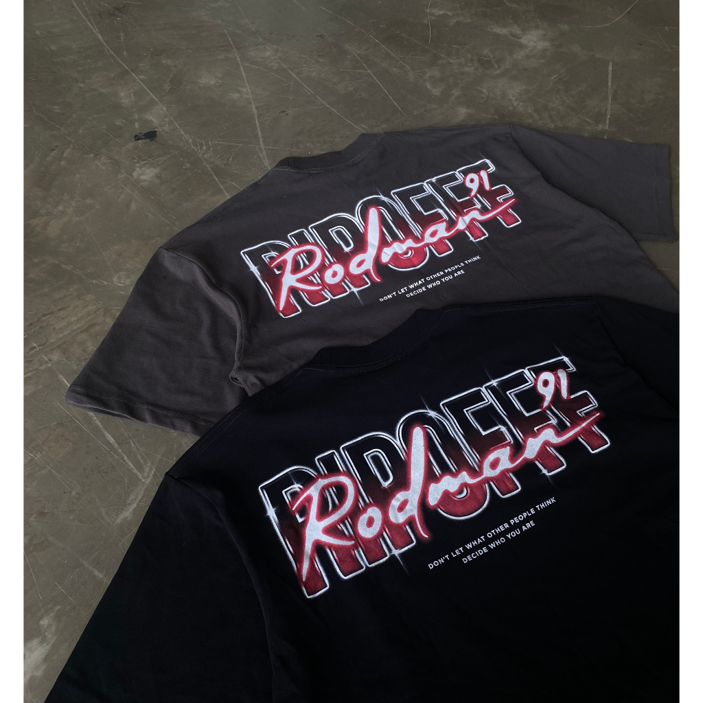 RIPOFFF Rodman T-shirt - Black/grey