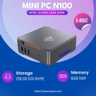 Máy tính để bàn – Máy chủ Server – Mini PC – Intel NUC N100 Ram 16G ( Có thể nâng cấp lên Ram 32G)