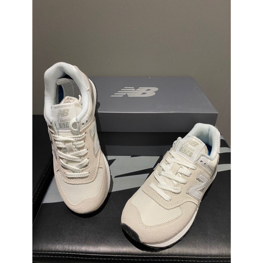New Balance 574 low NB ánh sáng Đỉnh thấp giày chạy bộ Giày kiểu đơn giản giày nam và nữ