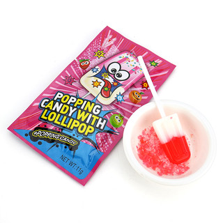 Kẹo mút que kem chấm kẹo nổ popping candy 2in1