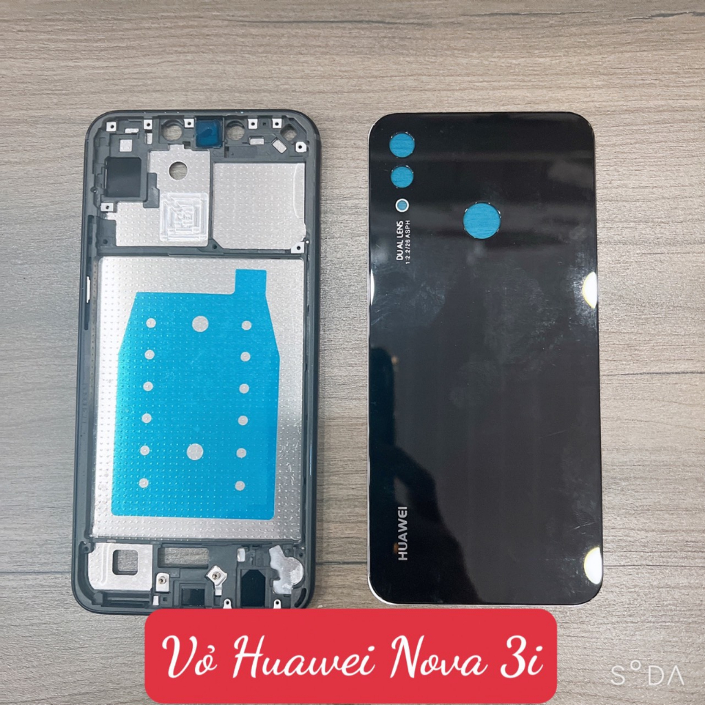 NOVA 3i BỘ  - VỎ HUAWEI NOVA 3i - VỎ CÓ SƯỜN - LƯNG HUAWEI NOVA 3i