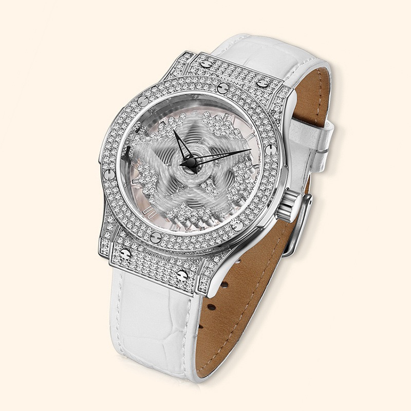 Đồng hồ nữ Ngôi Sao mặt xoay, mẫu HOT 2023 Ảnh thật, dây da bò mềm đeo êm tay - Bảo hành 12 tháng chất lượng sản phẩm