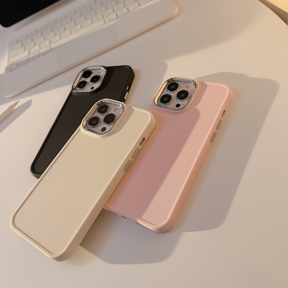 Ốp lưng iphone Cạnh Vuông Viền Camera Mạ 15promax/ 15pro/ 15/ 14promax/ 14pro/ 14/ 13promax/ 13pro/ 13/ 12promax/ 12/ 11