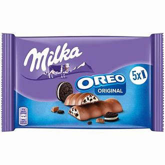 Socola Sữa Hạt Phỉ, Socola Oreo, Bánh que Socola sữa Milk Chocolate with Hazelnuts/Oreo Milka 100g