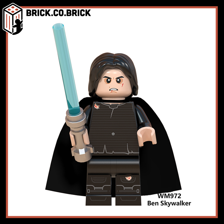 Chiến Tranh Giữa Các Vì Sao Đồ chơi Lắp ráp Star Wars Mô hình Nhân vật Boba Fett Jyn Erso  R2 D2 Yoda Luke Skywalker