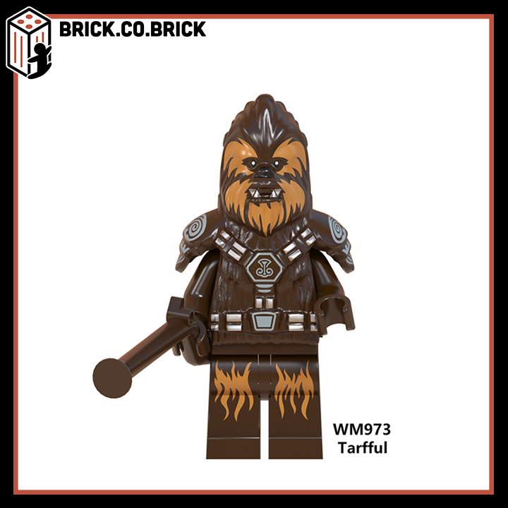 Chiến Tranh Giữa Các Vì Sao Đồ chơi Lắp ráp Star Wars Mô hình Nhân vật Boba Fett Jyn Erso  R2 D2 Yoda Luke Skywalker
