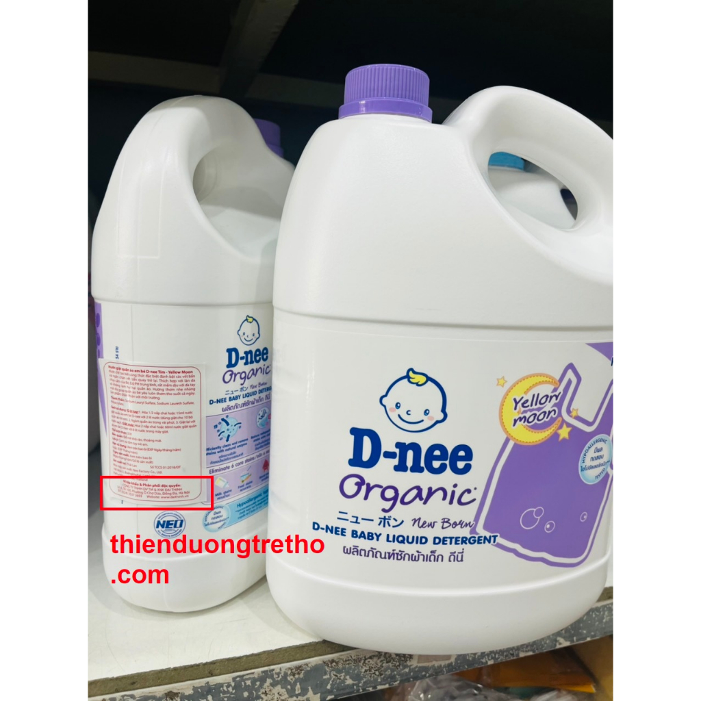 Nước Giặt DNEE Thái Lan 3000ml chính hãng an toàn cho bé từ sơ sinh