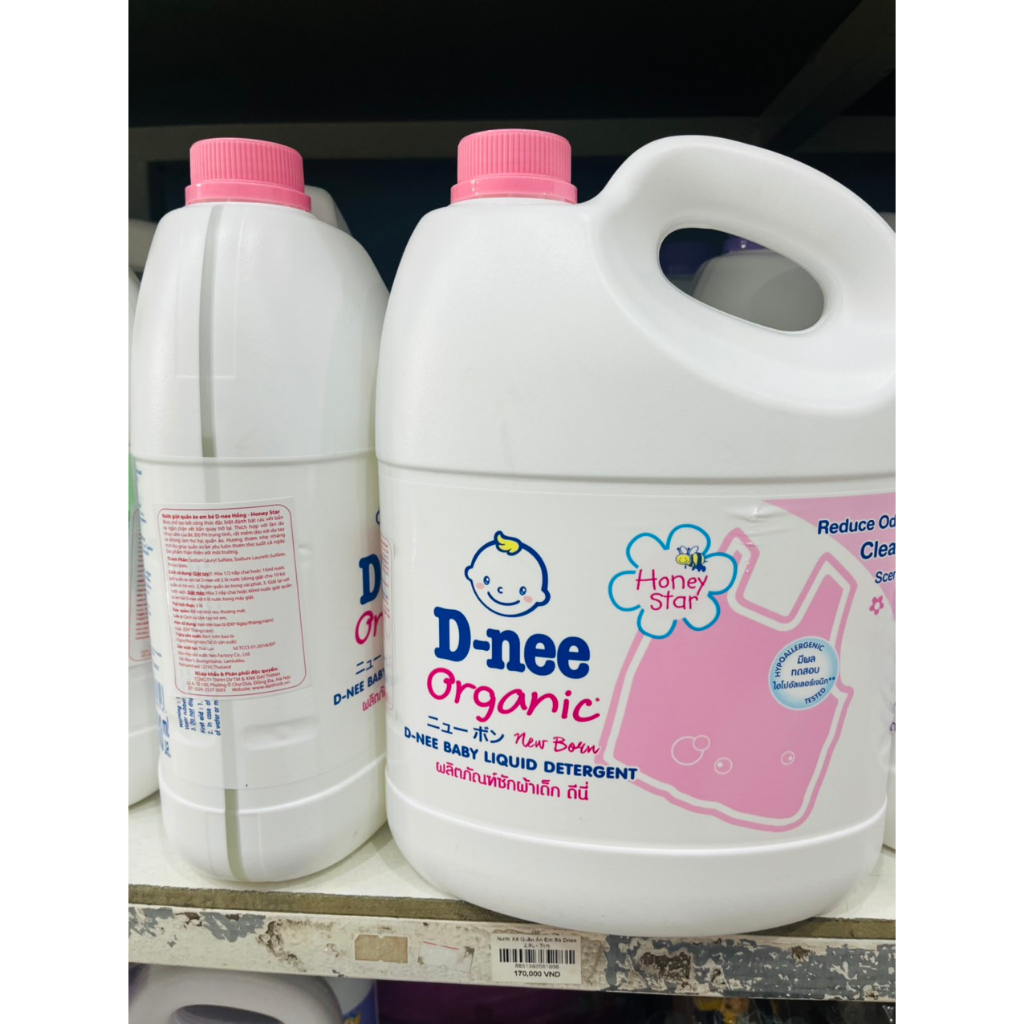 Nước Giặt DNEE Thái Lan 3000ml chính hãng an toàn cho bé từ sơ sinh