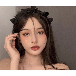 Cài tóc voan nơ xinh xắn và dễ thương, bờm tóc cô gái ngọt ngào, băng đô nơ xinh