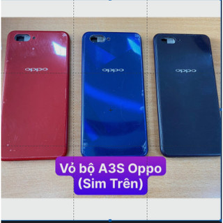 Vỏ Bộ oppo A3s,kèm kính camera