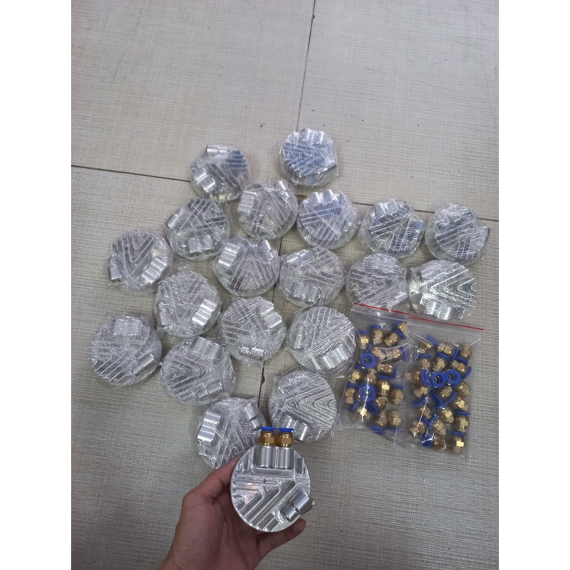 NẮP TRÒN CNC WAVE DREAM 2 VAL 4VAL THÔNG HƠI FI & XĂNG CƠ