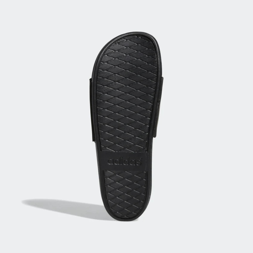 Dép adidas comfort plus Logo thẻ treo chip từ RFID hãng bịch niêm phong, công nghệ Cloudfoam siêu êm - Aries Sốp