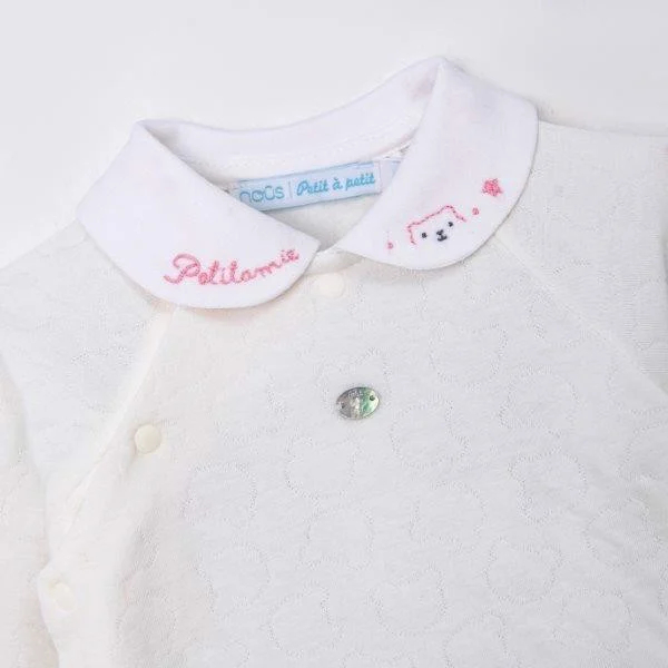 Set quà tặng Nous 5 món màu trắng newborn