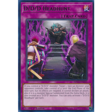 D/D/D Headhunt - MP23-EN043 - Rare 1st Edition