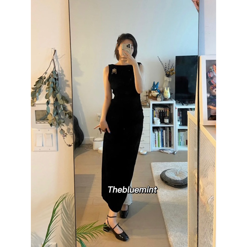 GIÀY GÓT VUÔNG HỞ SAU Block High Heel ZR