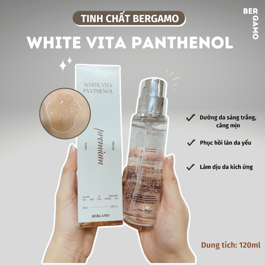 Tinh chất dưỡng da căng bóng, chống lão hoá Serum Bergamo