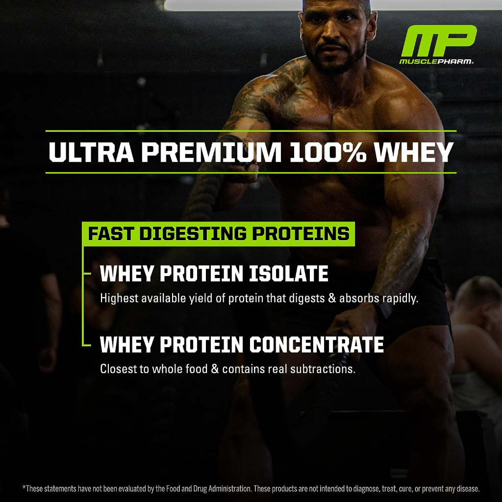 Bổ sung đạm MusclePharm ''Combat 100% Whey'' 2.27kg 73 lần dùng