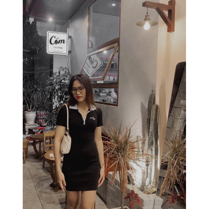 Đầm ôm body polo MONÁ size M