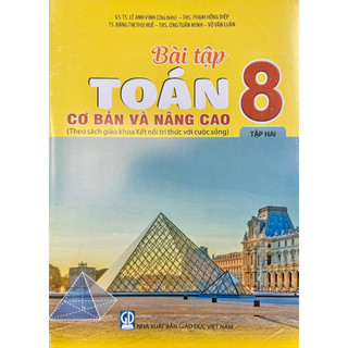 Sách - bài tập toán lớp 8 tập 1+2 cơ bản và nâng cao