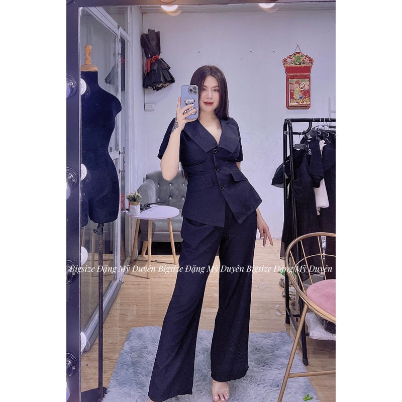 SET VEST TAY NGẮN NHÚN EO ẢNH CHỤP THẬT