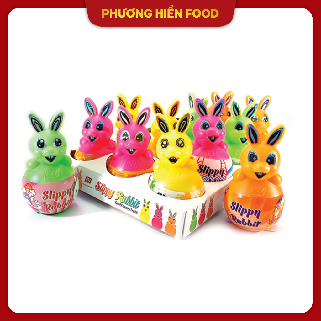 [ Kẹo đồ chơi trẻ em ] Kẹo thỏ lật đật 20g hiêu Eurocan Food SDN.BHD nhập khẩu Malaysia