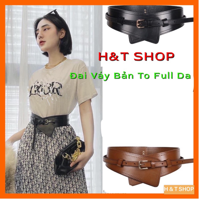 Đai váy bản to hót nhất mùa này