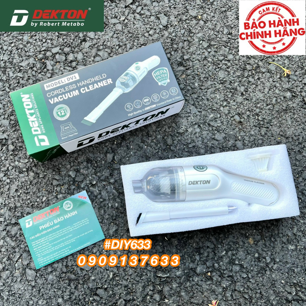 Thân máy hút bụi cầm tay DV1 Dekton - công suất 50W