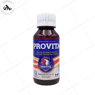 Dung dịch bổ sung vitamin khoáng acid amin cho gia súc gia cầm provita 100ml