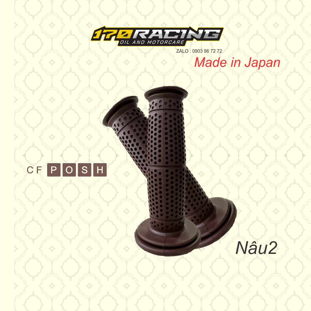 Bao tay CF POSH  cho xe Honda CUB và mọi loại xe tương thích - Hàng chính hãng NHẬP KHẨU JAPAN