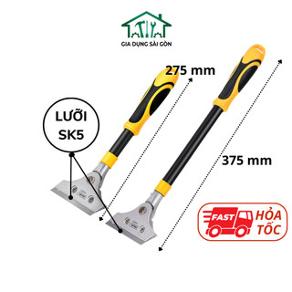 Dụng cụ cạo sơn deli, cây sủi tường tiện dụng loại lớn kích thước 275-375mm