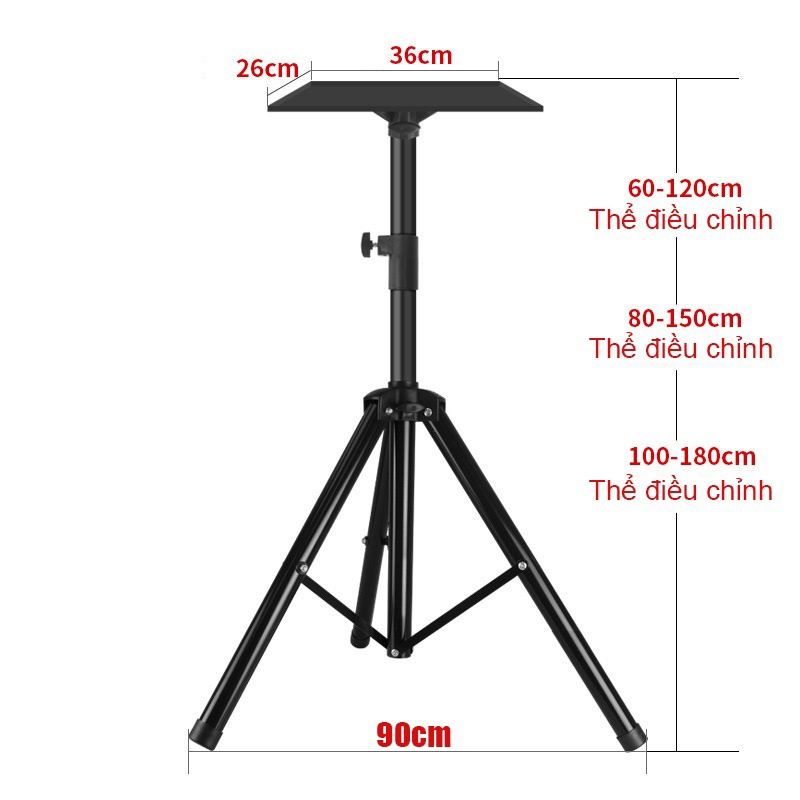Giá Đỡ Máy Chiếu KAW, Chân Giá Tripod  - HÀNG CHÍNH HÃNG