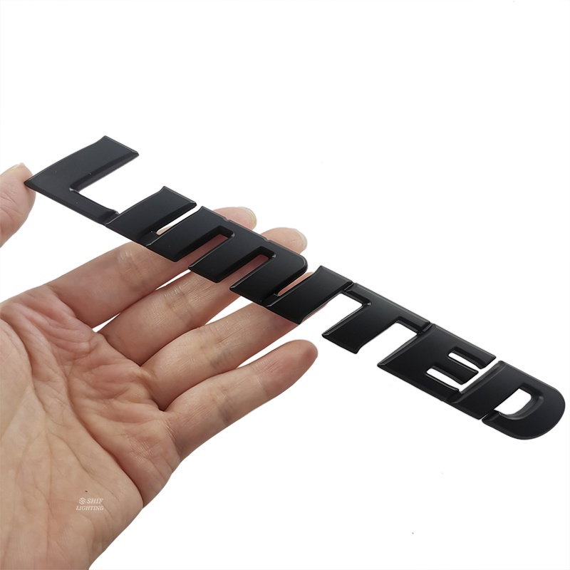 Tem chữ LIMITED trang trí xe ô tô, xe hơi