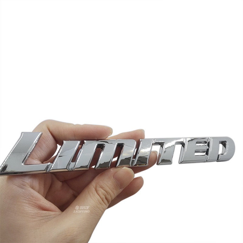 Tem chữ LIMITED trang trí xe ô tô, xe hơi