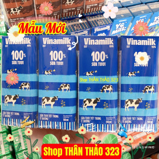 Sữa Tươi Tiệt Trùng Vinamilk 100% (1lốc*4hộp)