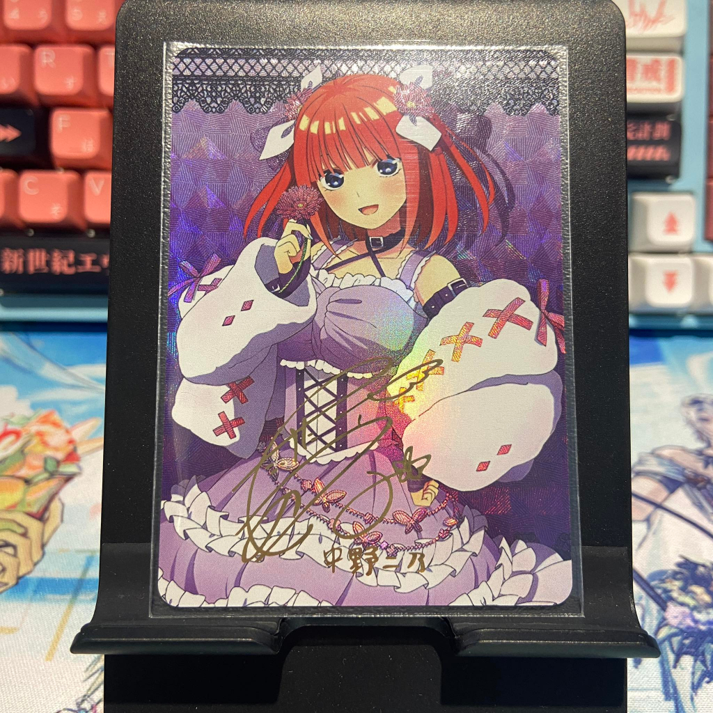 Thẻ Bo Góc Anime Hình Nhân Vật Anime Gotoubun No Hanayome - Nhà Có 5 Nàng Dâu Chất Lượng Cao