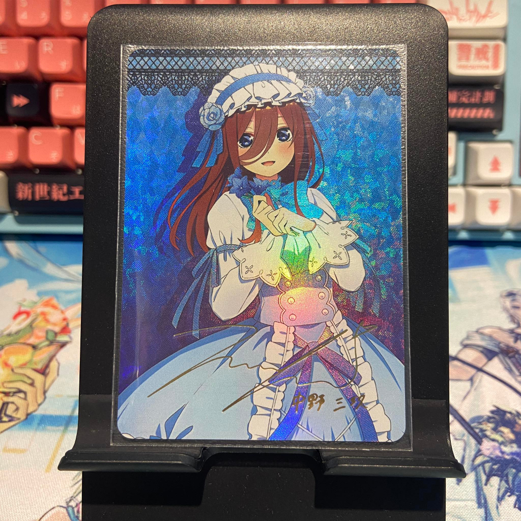 Thẻ Bo Góc Anime Hình Nhân Vật Anime Gotoubun No Hanayome - Nhà Có 5 Nàng Dâu Chất Lượng Cao