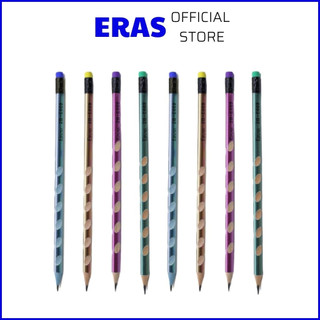 Bút chì gỗ 2b định vị 3 cạnh eras e609