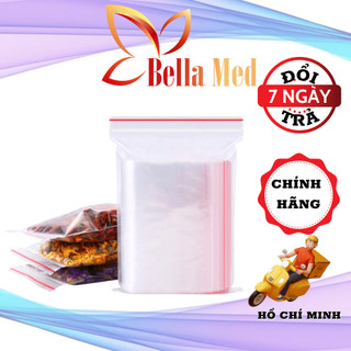 Túi zip chỉ đỏ đựng thực phẩm 1kg - nhiều size lựa chọn