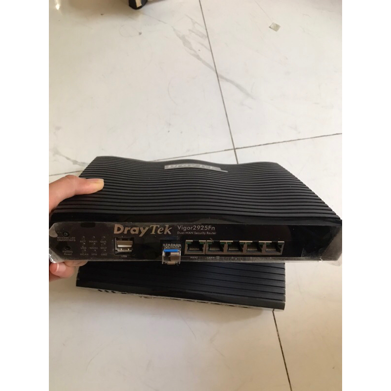 Cân băng tải 2925Fn DrayTek Gộp băng thông - đủ công suất hàng đã qua sử dụng