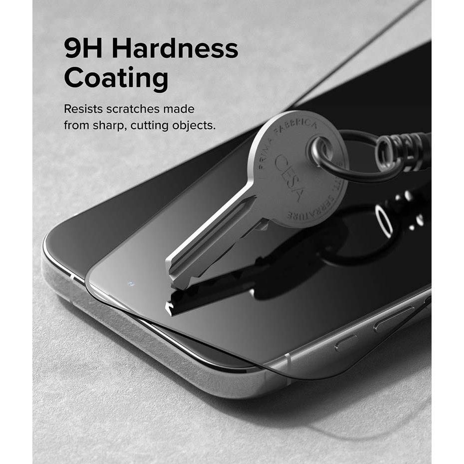 Dán cường lực iPhone 15 Pro Max/15 Pro/15 Plus/15 RINGKE Tempered Glass