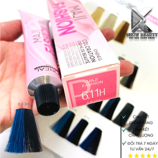 Thuốc Nhuộm Loreal Xanh Chì 6.11H Majifasion Kèm Oxy 30Vol - Loreal Professionnel