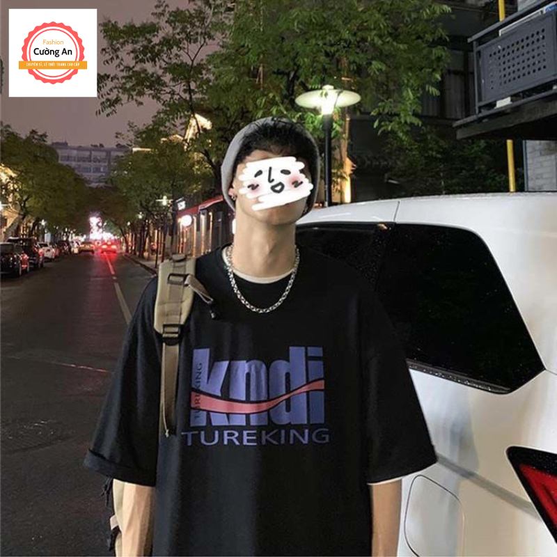 Áo thun nam, áo phông nam tay ngắn, tay lỡ cổ tròn chất cotton dày dặn thoáng mát  ATN024 - Cường An Fashion