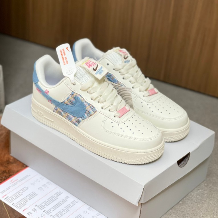 Giày_Nike Trắng , Giày_Air Force 1 Just do it  bản cao cấp mới nhất 2023 dành cho nam nữ
